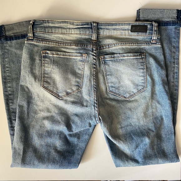 STS Sz 24 “Morgan Tomboy” Distressed Grunge Denim - Picture 4 of 6